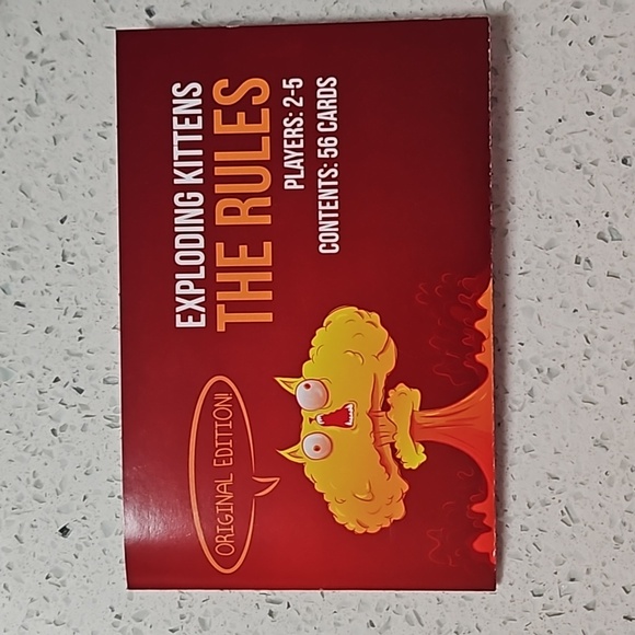 ✨️NWOT~Exploding Kittens Original Edition - Picture 5 of 8